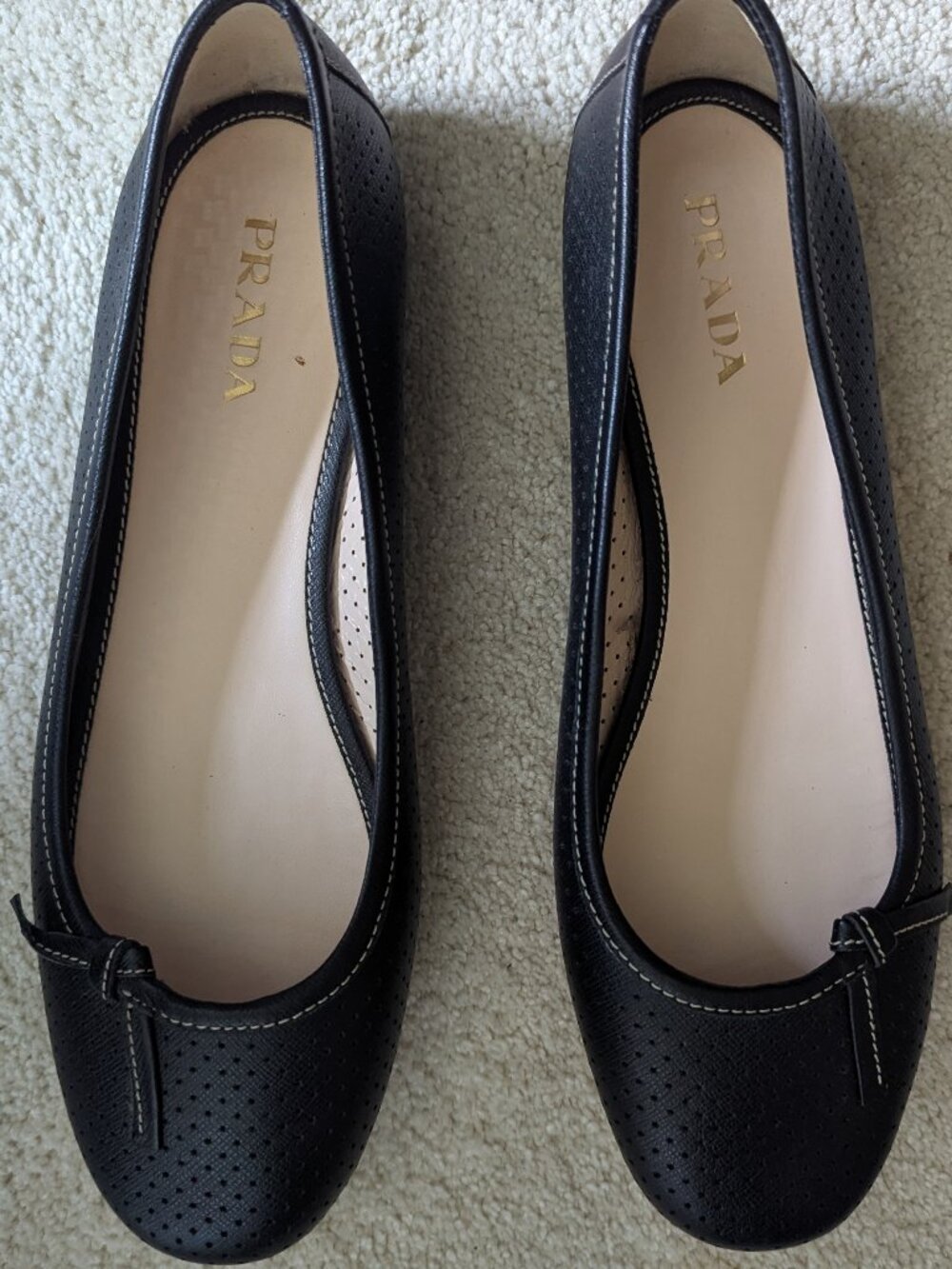 NWOT Prada ballet flats